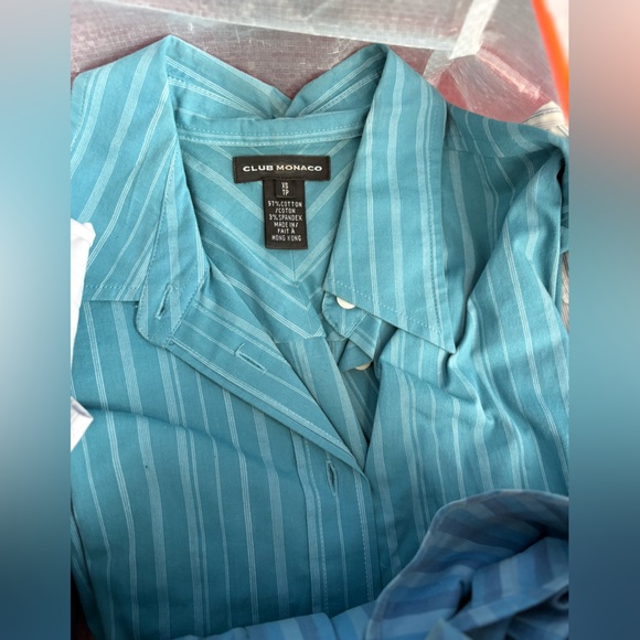 Bundle of Cotton Button Down Shirts  - Club Monaco - Picture 4 of 15